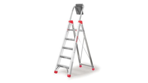 Profesjonalna drabina z 8 cm stopniami LADY5