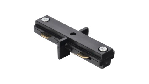 Łącznik wzdłużny do szyny MEVA PRO I Connector Black, czarny EDO777525 EDO