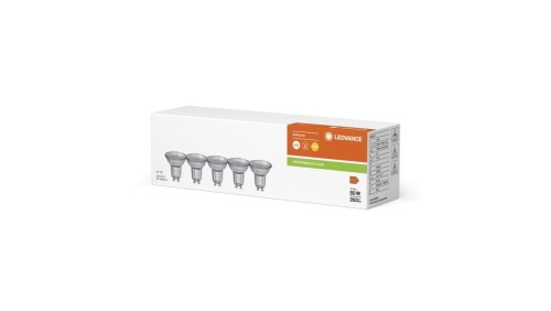 5x Żarówka LED PAR16 GU10 4.3W = 50W 350lm 2700K Ciepła Biała 36 LEDVANCE
