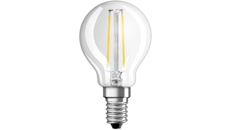 Żarówka LED E14 P45 2,8W = 25W 250lm 2700K Ciepła 320 Filament Ściemnialna OSRAM SUPER STAR