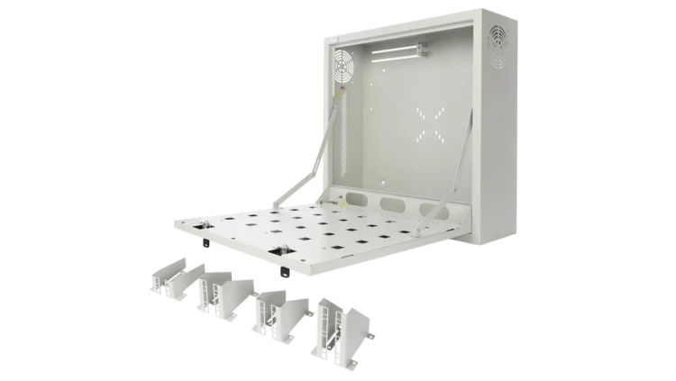 Obudowa metalowa AWO534G NVR/Monitor/RACK 10” szara