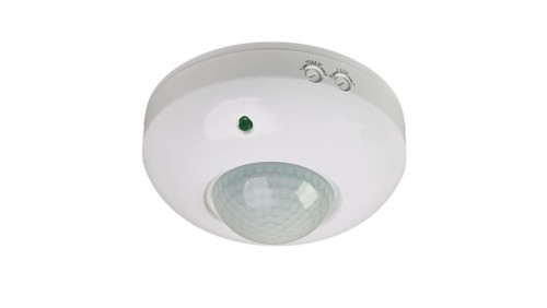 Czujnik ruchu PIR, 360, 1200W, okrągły, natynkowy