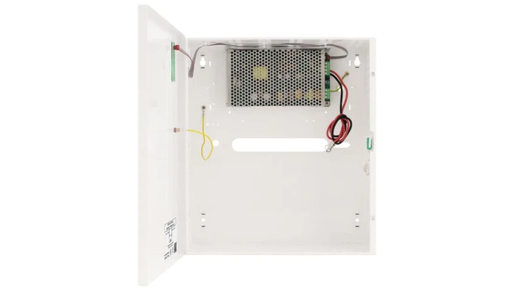 Zasilacz buforowy impulsowy w obudowie metalowej 330x380x173mm HPSB 13,8V/10A/40Ah