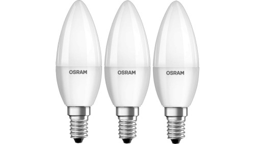 3PAK Żarówka LED E14 B35 7W = 60W 806lm 3000K Ciepła 200 OSRAM VALUE