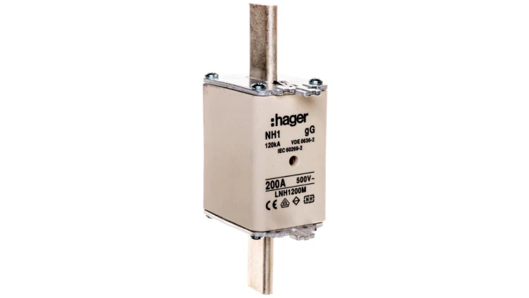 Wkładka bezpiecznikowa NH1 200A 500V gG LNH1200M