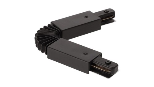 Łącznik elastyczny do szyny, giętki SEVA Flex Connector Black czarny EDO777424 EDO