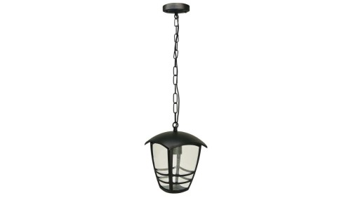 Lampa ogrodowa wisząca Imma Black C E27 czarny łańcuch 1,1m IP44 EDO777383