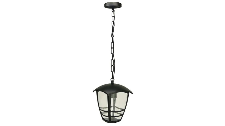 Lampa ogrodowa wisząca Imma Black C E27 czarny łańcuch 1,1m IP44 EDO777383