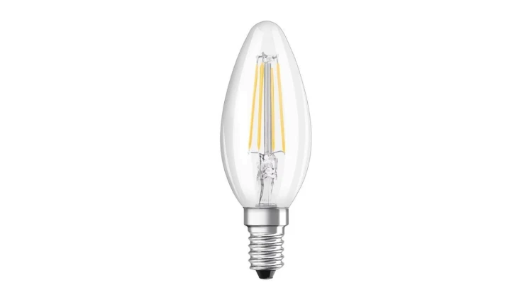 Żarówka LED E14 B40 4W = 40W 470lm 2700 Ciepła 300 Filament 3-Step Ściemnialna OSRAM STAR