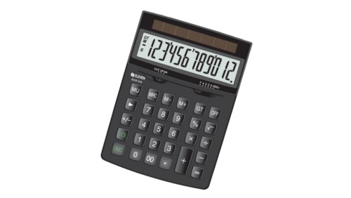 ELEVEN kalkulator biurowy ECO-310 czarny