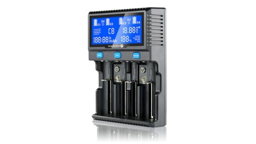Ładowarka do akumulatorków cylindrycznych Li-ion oraz Ni-MH everActive UC-4200