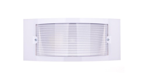 Plafoniera 1x 60W E27 IIkl. 220-240V IP54 TURK DL-60 IP54 biala 7025
