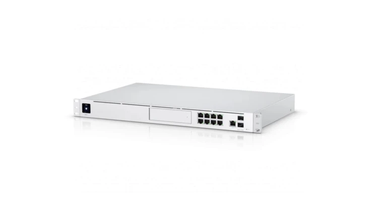 Konsola UniFi Dream Machine, 8x RJ45 1000Mb/s, 1x SFP+, 1x RJ45 1000Mb/s WAN, 1x SFP+ WAN, slot HDD Ubiquiti UDM-PRO