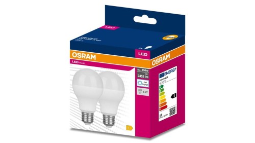 2PAK Żarówka LED E27 A68 19W = 150W 2452lm 6500K Zimna 200 OSRAM VALUE