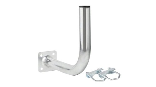 Uchwyt antenowy balkonowy czołowy z cybantami 40cm