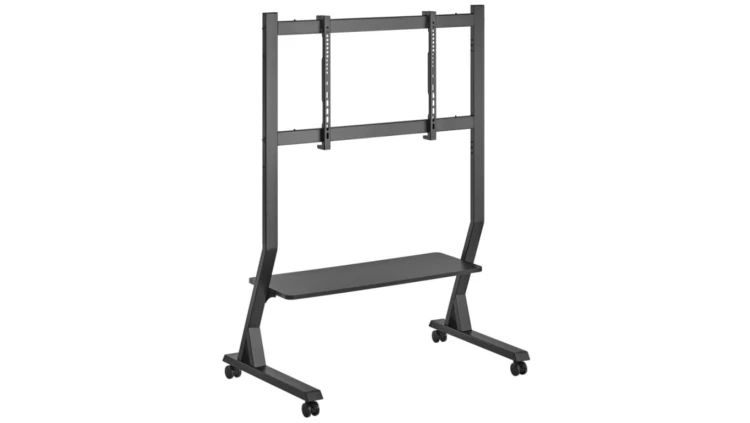 Stojak mobilny TV 45-90” do 60kg regulowany, półka AV ICA-TR325