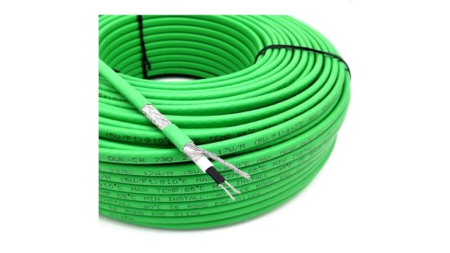 Przewód grzejny kabel grzewczy samoregulujący ZBROJONY 230V 9mm 17W/m