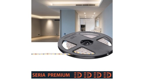Taśma Premium 12V Slim 4mm 120led 4000K 1000lm SMD2835 (100) PL3Y