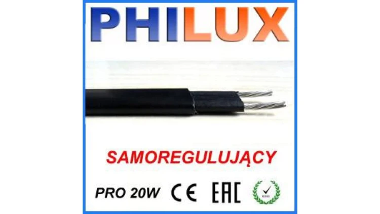 Przewód Kabel grzejny samoregulujący PRO 20W/m /mb/