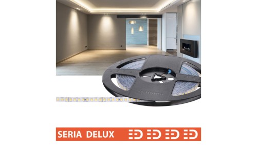 Taśma Delux 24V LB 160led 4000K 450lm SMD2835 (50) PL7Y