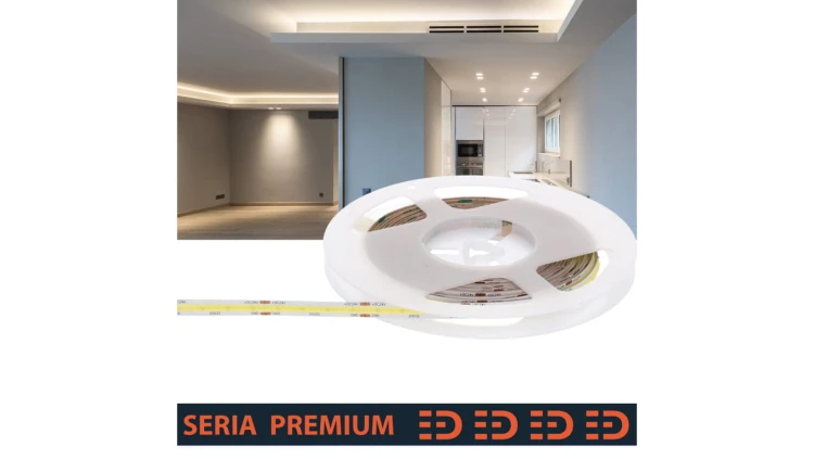 Taśma Premium 24V COB 528led 4000K 1300lm Ra90 (50)