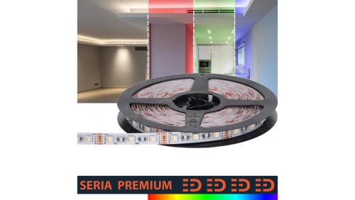 Taśma Premium 12V 60led RGB+NW 4w1 SMD5050 (50) PL3Y wyc