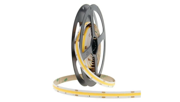 Taśma LED COB 24VDC 9W/1mb 4000K neutralna biała 836lm/1mb 320 chip CRI: Ra90 ciągła linia światła IP20 - 1m (cięta z rolki 25m