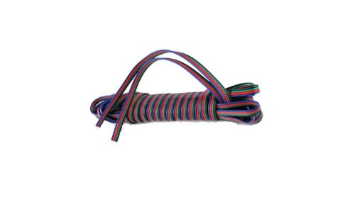 Kabel 4 żyłowy RGB 4x0,5mm2 do taśma led