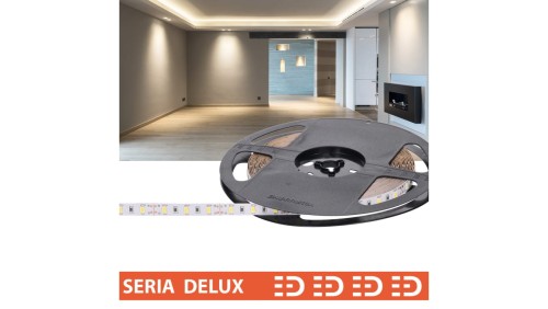 Taśma Delux+ 12V 60led 4000K 1550lm SMD5630 (10) wyc.