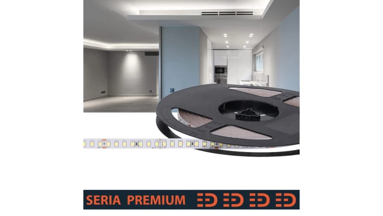 Taśma Premium 24V 140 led 6500K 1960lm SMD2835 (50) PL5Y