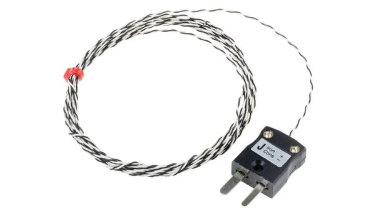 Termopara typ J do +250C 2m kabel 2m IEC