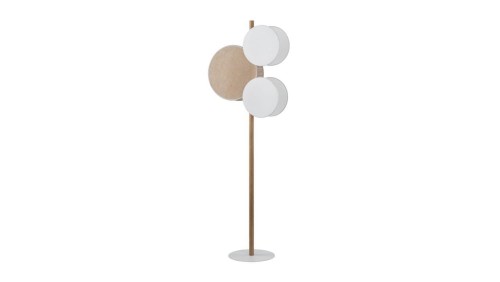 Lampa podłogowa 125cm PULSE Biała 3xE27 5960 TK Lighting