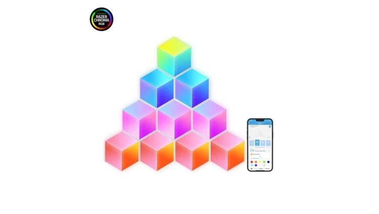 Panele LED RGBIC Govee H6066 Glide Hexa Pro