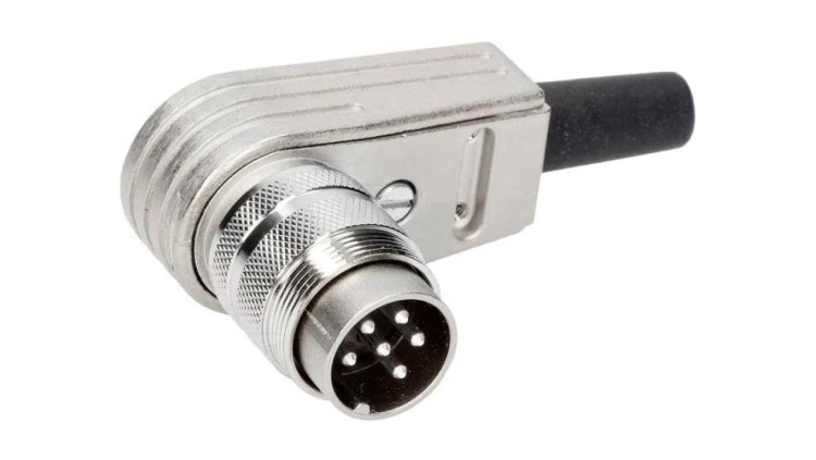 C091-T3400-005 Złącze M16 wtyk męski lutowanie na przewód 6PIN 5A 300V