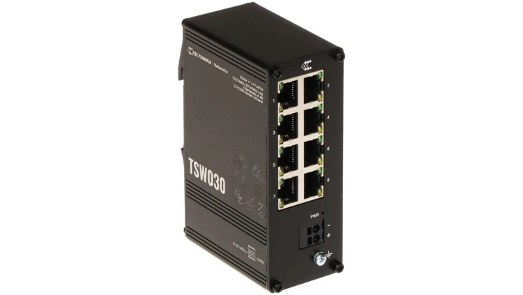 SWITCH PRZEMYSŁOWY TSW030 8-PORTOWY Teltonika