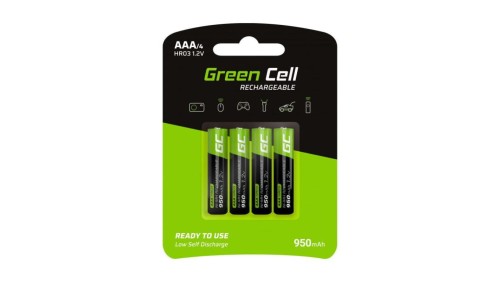 AKUMULATORKI Green Cell 4x AAA HR03 950mAh GR03