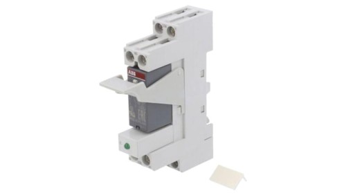 CR-P024DC2SS42V Przekaźnik interfejsowy, DPDT, Napięcie Cewki: 24VDC, na szynę DIN, CR-P