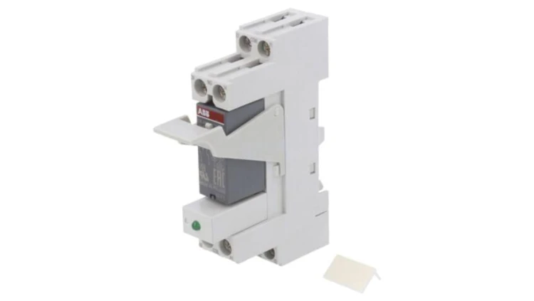 CR-P024DC2SS42V Przekaźnik interfejsowy, DPDT, Napięcie Cewki: 24VDC, na szynę DIN, CR-P