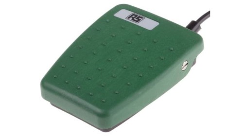 Przełącznik nożny IPX7 Uniwersalny Chwilowy Tworzywo termoplastyczne, SP-CO 1,75 A 24V 24V