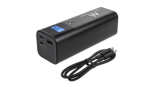 Mobilna bateria Power Bank Maclean, 24600mAh, Power Delivery (PD) 140W, Fast/Quick/Super Charge, 88,56Wh, 2x Typ-C, USB, MCE335
