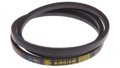 Pas napędowy, profil A, materiał: PET, guma, 13mm x 8mm x 1.57m, RS PRO