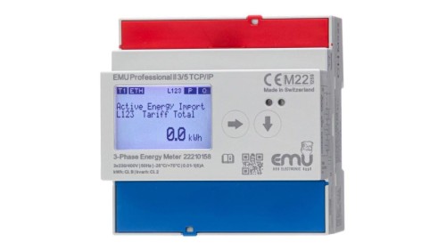 3-fazowy licznik energii MID - EMU Professional II 3/5 TCP/IP - P21A000T