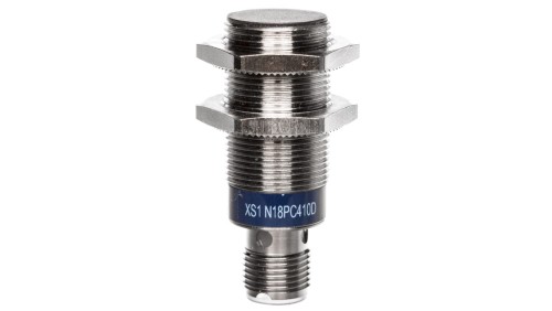 Czujnik indukcyjny M18 5mm 12-24V DC PNP 1Z 1R M12 4-piny XS1N18PC410D