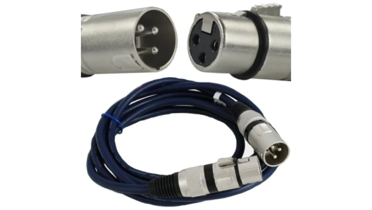 VITALCO MK06 Kabel mikrofonowy przedłużacz XLR (wtyk / gniazdo) 5m