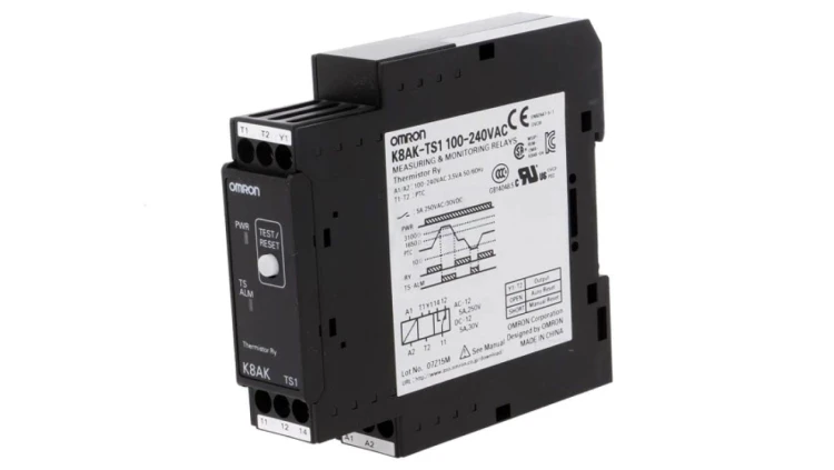 K8AK-TS1-230 Moduł typu przekaźnik nadzorczy temperatury o napięciu zasilania 100÷240VAC, wyjściu typu SPDT