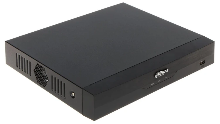 Rejestrator NVR 16xIP, AI, SMD+, FR, 256Mb/s, 16Mpix, HDMI, VGA, 1x HDD, obudowa plastikowa, biała, 12VDC