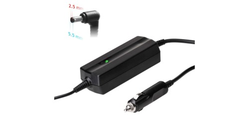 Zasilacz samochodowy do notebooka Akyga AK-ND-36 19V / 4.74A 90W 5.5 x 2.5 mm ASUS / TOSHIBA 1.2m