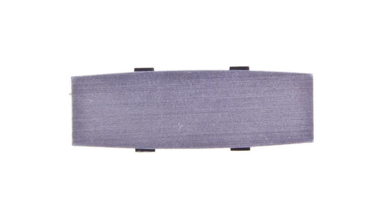 Tabliczka opisowa do ramek długość opisu 12 mm aluminium bez nadruku 024307