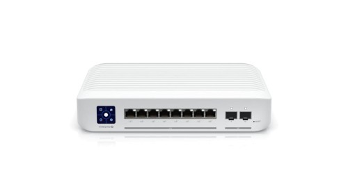 Switch 8x RJ45 2.5Gb/s PoE+, 2x SFP+, 120W Ubiquiti USW-Enterprise-8-PoE