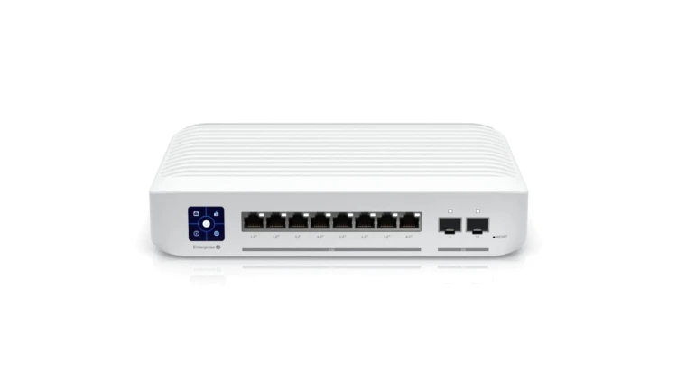 Switch 8x RJ45 2.5Gb/s PoE+, 2x SFP+, 120W Ubiquiti USW-Enterprise-8-PoE